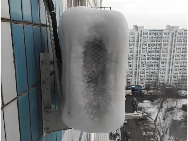 Обмерзание наружного блока  из за отсутствия зимнего комплекта для кондиционера